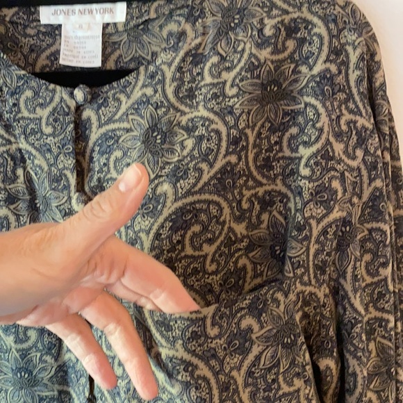 Paisley long sleeve blouse - Picture 4 of 7